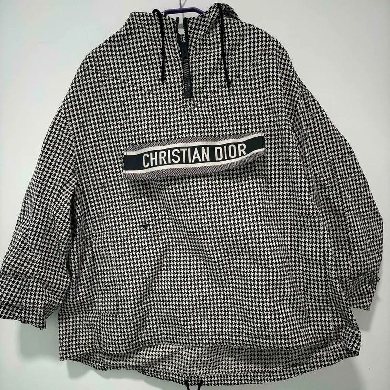 Dior Dior Black Patterned Women's Jacket 0089 Size XS / US 0-2 / IT 36-38 - 1 Thumbnail
