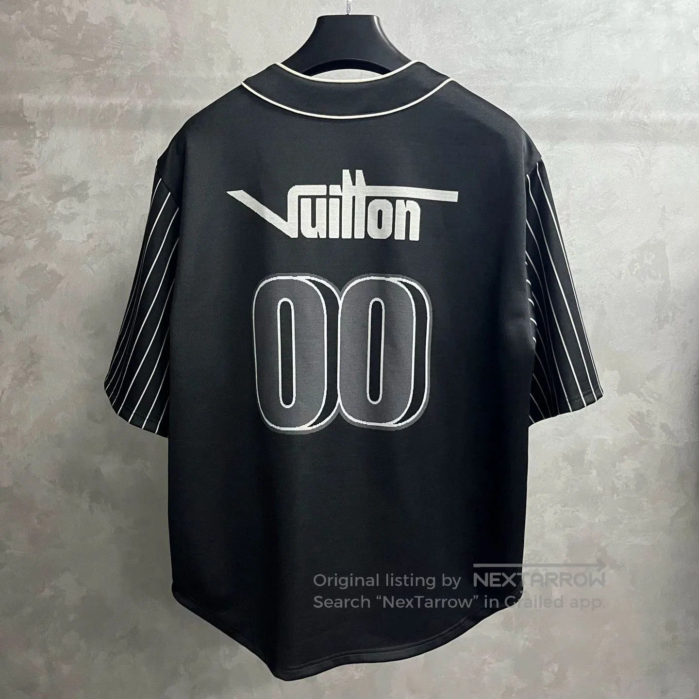 Louis Vuitton Louis Vuitton Black Printed Baseball Shirt. Size US L / EU 52-54 / 3 - 5 Thumbnail