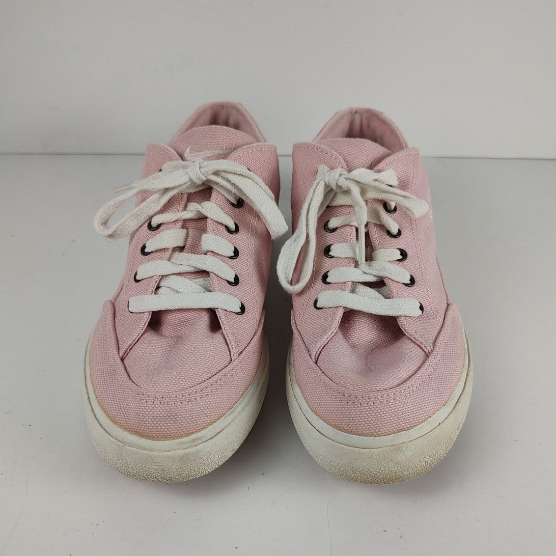Nike VTG Nike Agassi pink canvas casual streetwear shoes womens 8 Size US 8 / IT 38 - 6 Thumbnail
