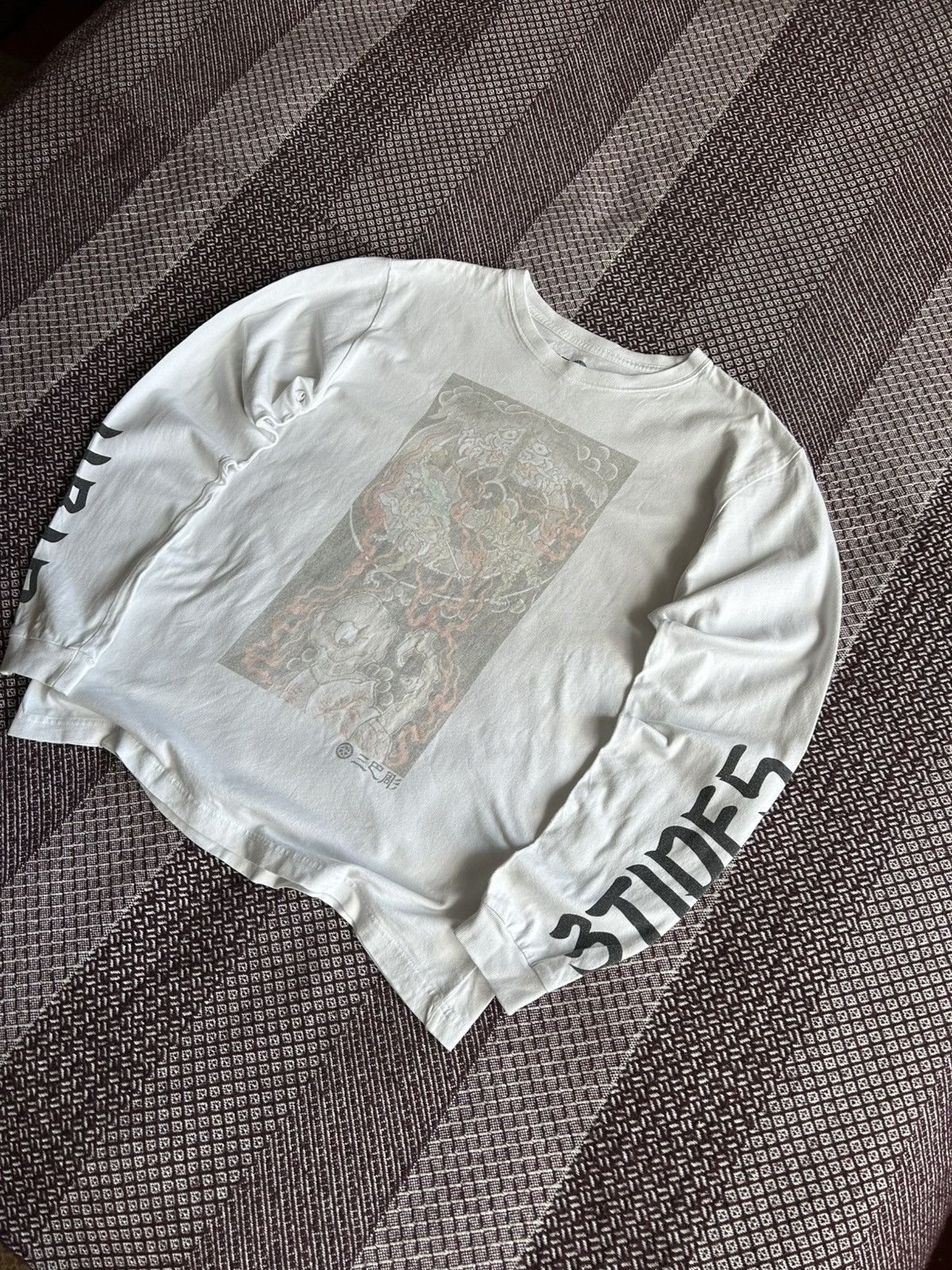 Japanese Brand × Vintage Vintage Japanese Style Long Sleeve Shirt Y2K Crazy Size M Size US M / EU 48-50 / 2 - 3 Thumbnail