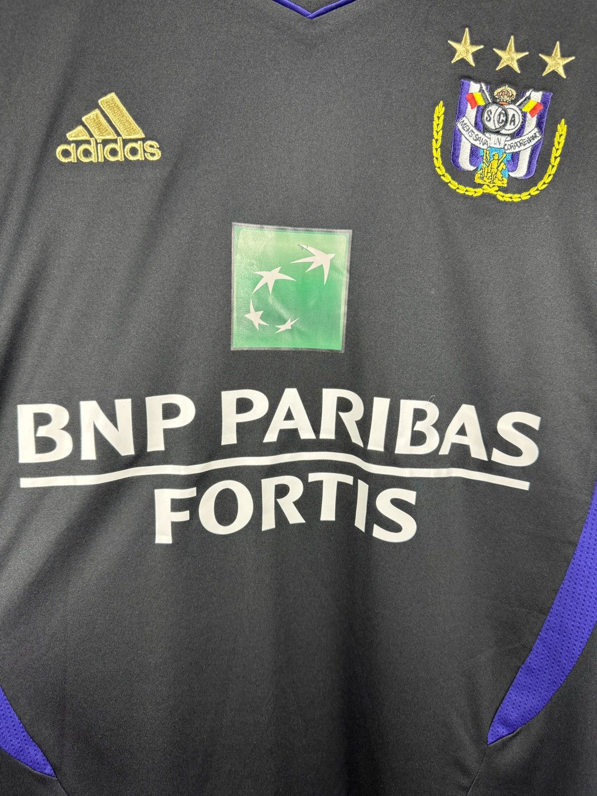 Adidas Vintage Adidas RSC Anderlecht Long Sleeve Jersey #9 Size US L / EU 52-54 / 3 - 5 Thumbnail