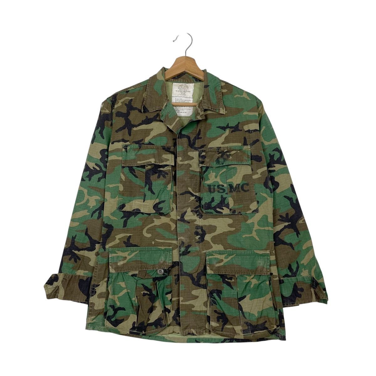 Other Vintage 70s Military USMC Camo Jacket Size US XS / EU 42 / 0 - 1 Thumbnail