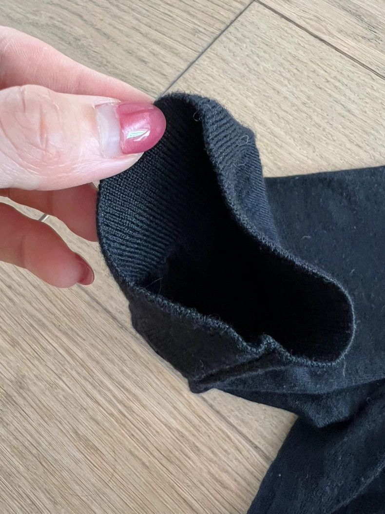 Loewe LOEWE Black logo knit short sleeved top Size S / US 4 / IT 40 - 3 Thumbnail