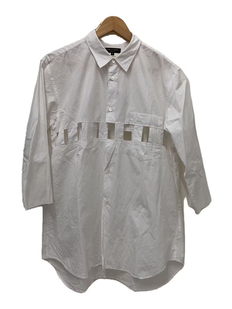 Comme des Garcons Homme Plus Reconstructed Open Short Sleeve Button Shirt Size US M / EU 48-50 / 2 - 1 Thumbnail