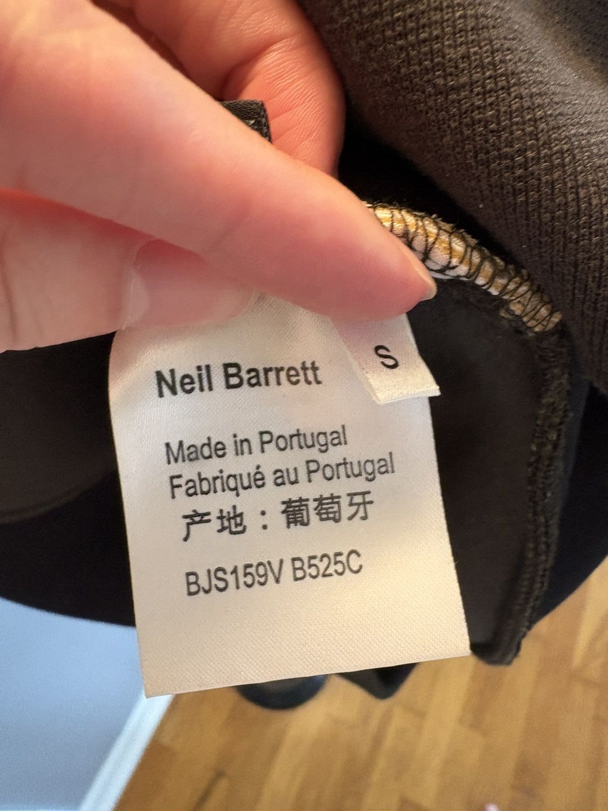 Neil Barrett Modernist Neoprene Sweatshirt Size US S / EU 44-46 / 1 - 4 Thumbnail