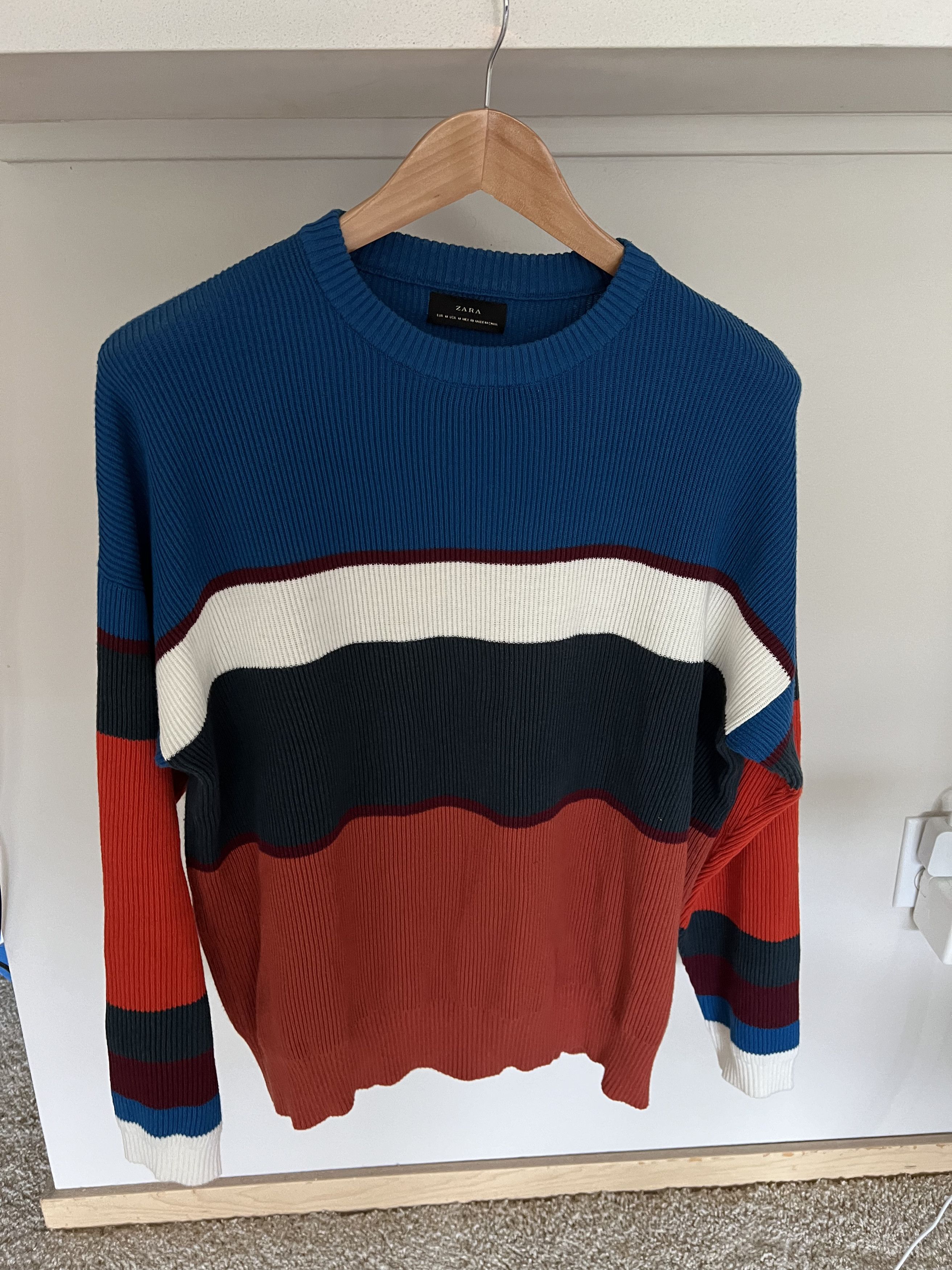 Zara Striped Sweater Size US M / EU 48-50 / 2 - 2 Thumbnail