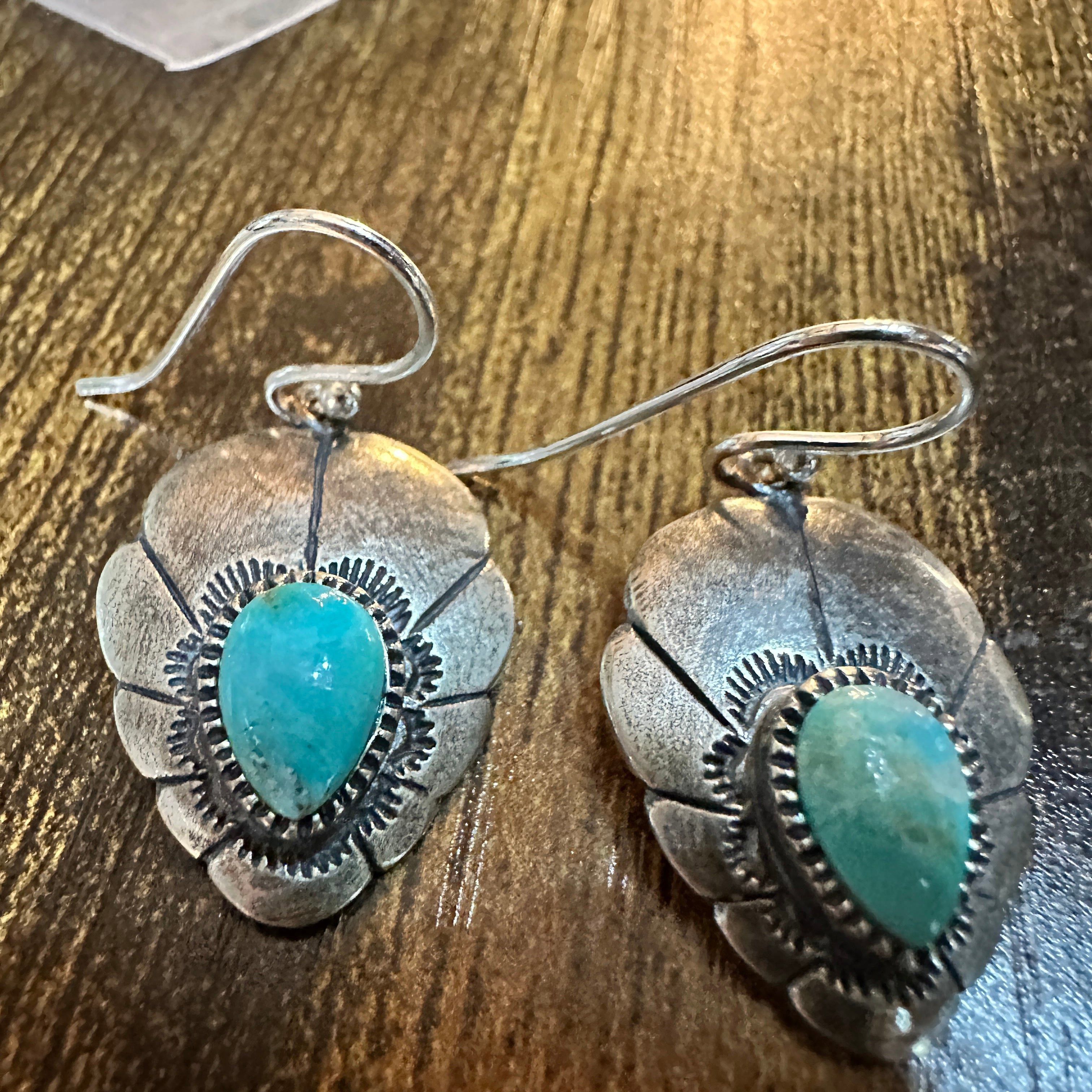 Other Native American Turquoise Dreamcatcher Wire Drop Earrings in Size ONE SIZE - 5 Thumbnail