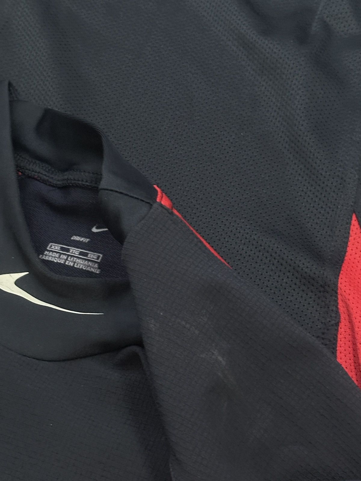 Nike England Rugby Shirt 2003 Away Pro Short Sleeve Shirt (XXL") Size US XXL / EU 58 / 5 - 10 Thumbnail