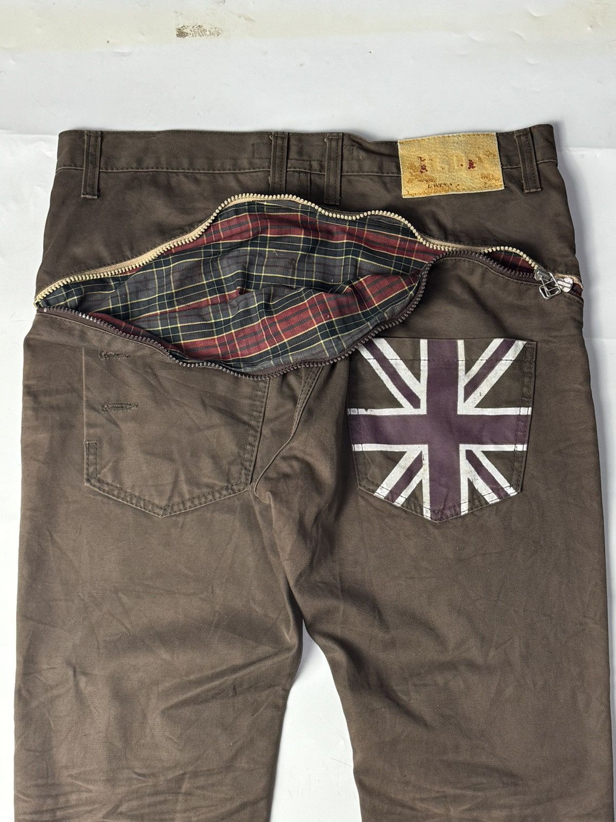 If Six Was Nine × Japanese Brand × PPFM Street makes it punk distressed england pants Size US 30 / EU 46 - 5 Thumbnail