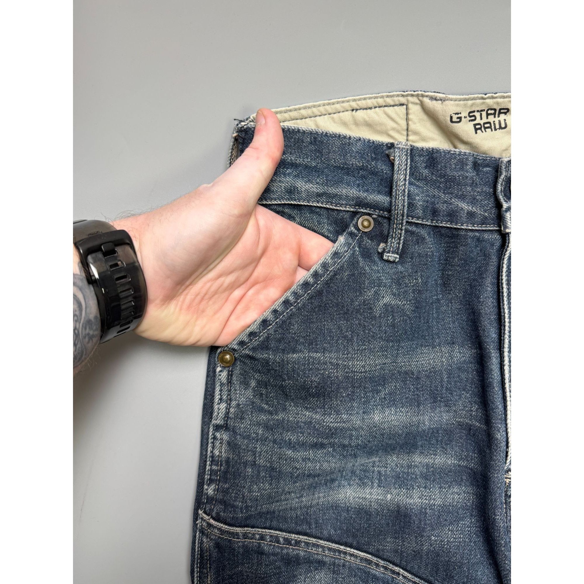 G-Star G-Star Vintage Denim Cargo Pants (Y1158) Size US 29 - 5 Thumbnail