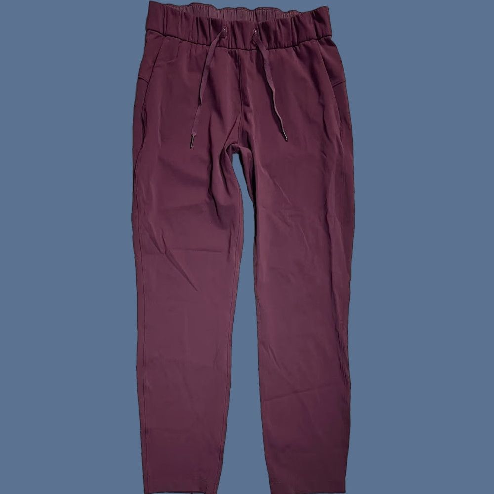 Lululemon Lululemon Jogger Pants Women Size 4 Activewear Purple Jogger pull on 28” Inseam, 14” Waist Size 27" / US 4 / IT 40 - 1 Thumbnail