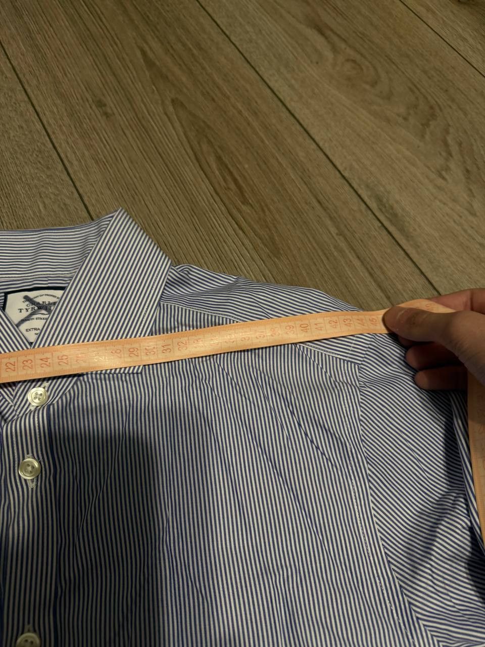 Charles Tyrwhitt charles tyrwhitt shirt mens 15.5 extra slim fit striped Size US M / EU 48-50 / 2 - 6 Thumbnail