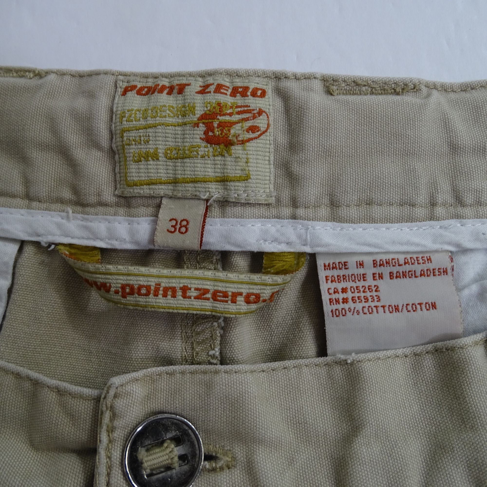 Point Zero Point Zero Cargo Shorts Men Size 38 Khaki Tan Broken-in Size US 38 / EU 54 - 6 Thumbnail