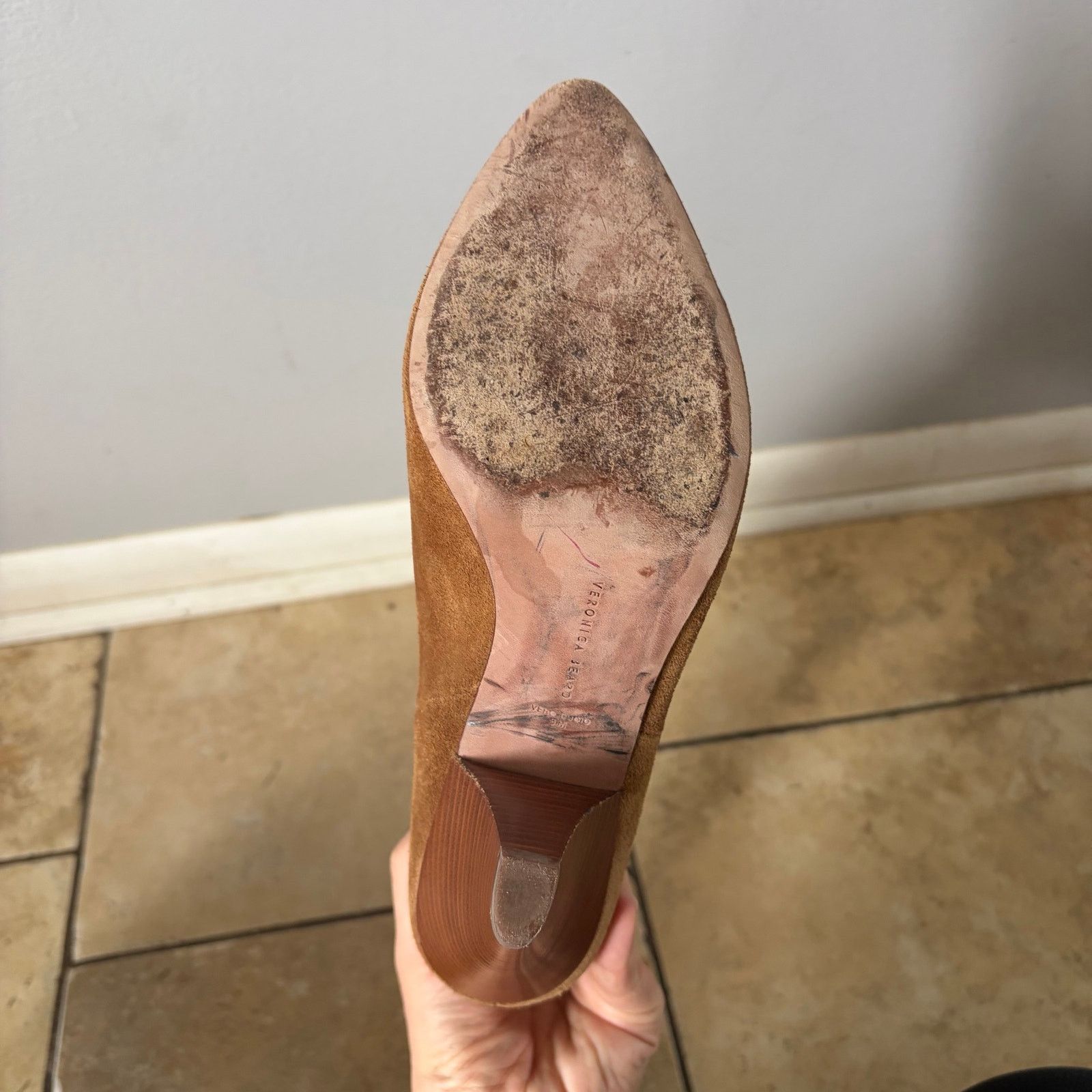 Veronica Beard Veronica Beard Blondie Slouchy Suede Mid Boots Hazelnut 9M Size US 9 / IT 39 - 10 Thumbnail