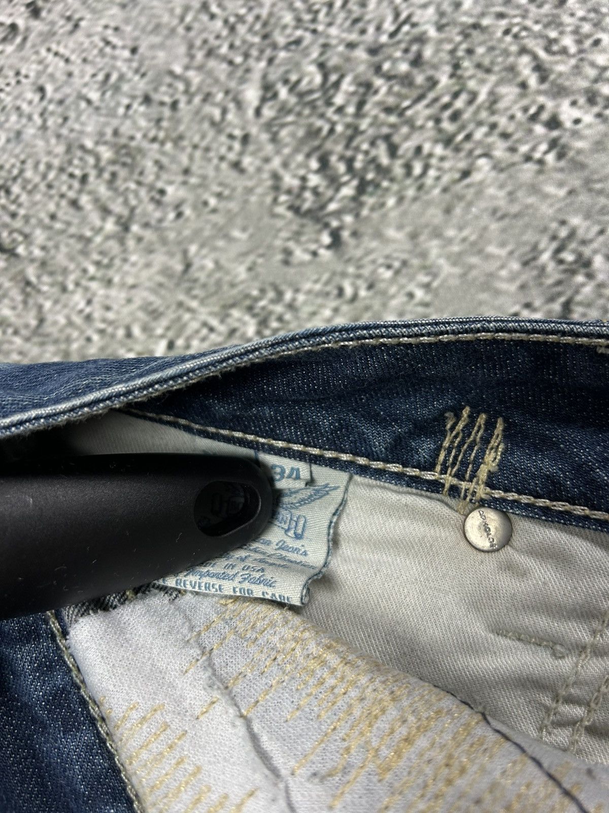 Robins Jeans Robins jeans blue jeans straight Y2K blue brown Size US 34 / EU 50 - 6 Thumbnail