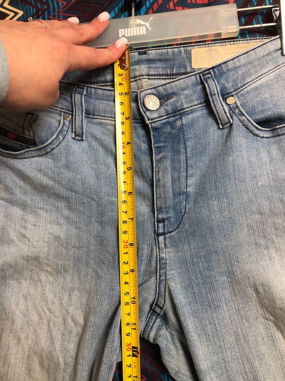 Diesel × Vintage Vintage Y2K Diesel Low Rise Slim Pants Washed Denim Jeans Size 28" / US 6 / IT 42 - 12 Thumbnail