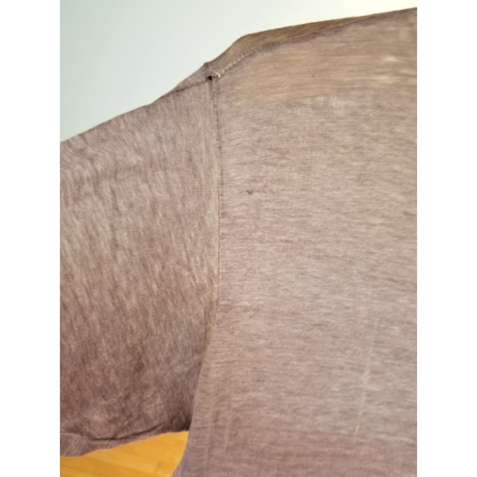 Vintage VINTAGE 80' BROWN ONE POCKET SUPER THIN FADED BURN OUT WIP TRASHED T-SHIRT SZ L Shirt Mens Vintage 80s Brown One Pocket T-Shirt L Size US L / EU 52-54 / 3 - 5 Thumbnail