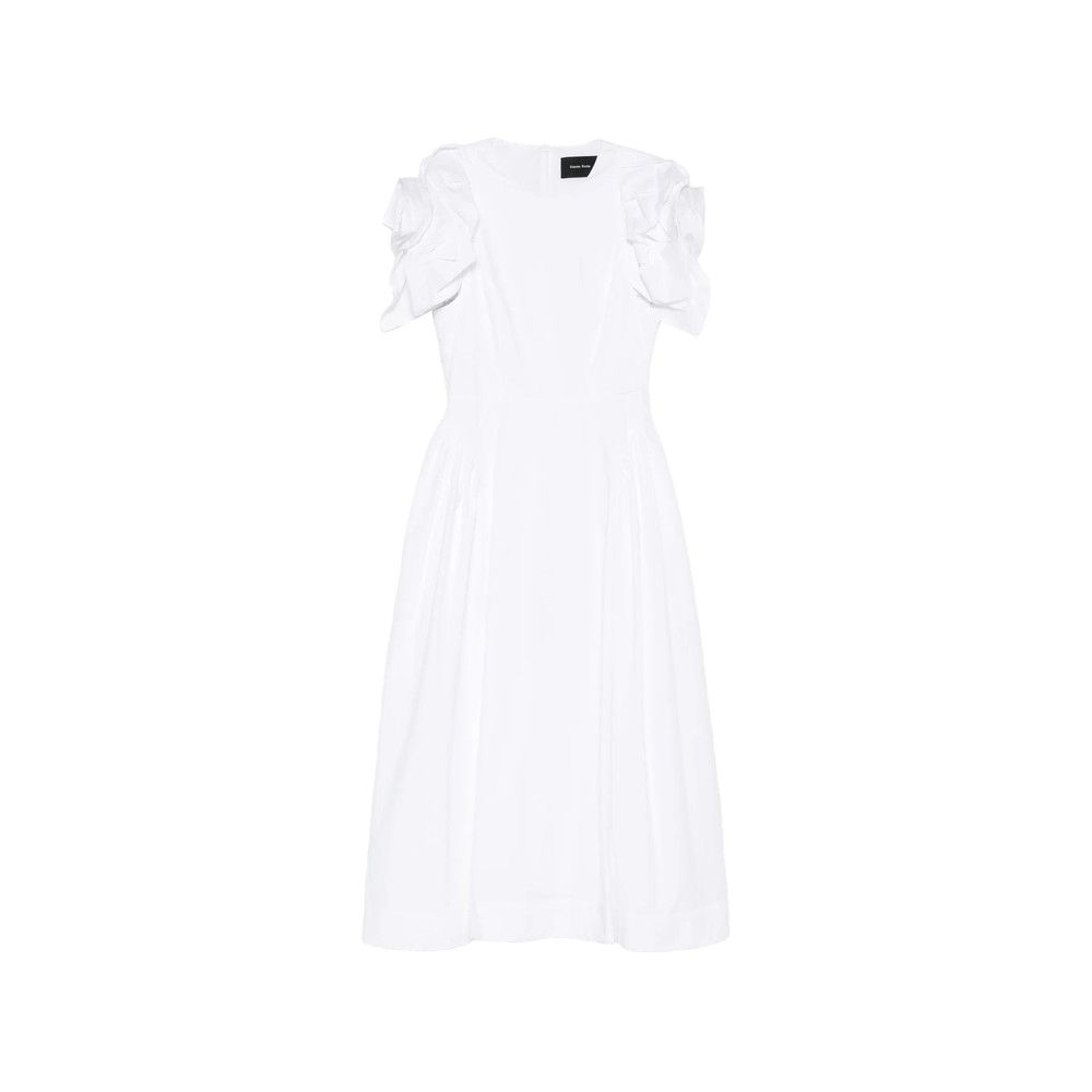 Simone Rocha Simone Rocha WHITE Dresses - Day Dresses Size M / US 6-8 / IT 42-44 - 1 Thumbnail
