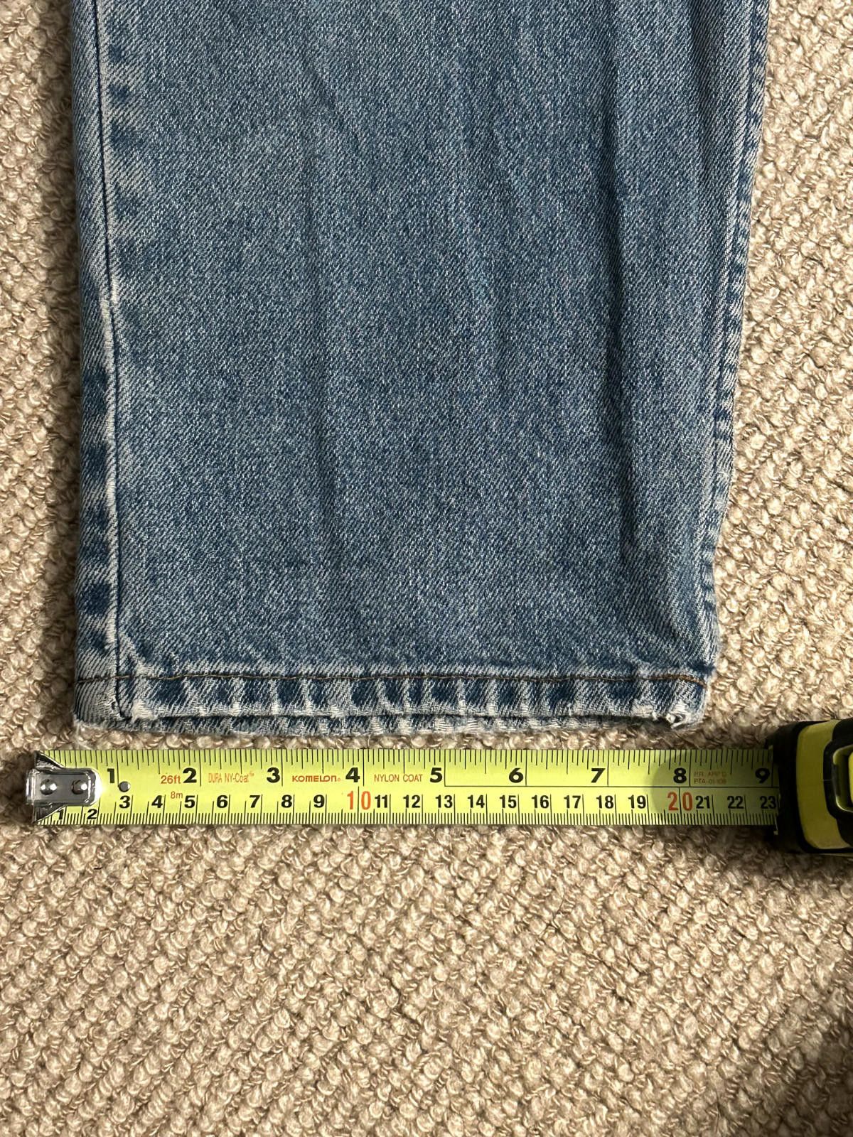 Gap Vintage 90s Gap Denim Baggy Mens Jeans 32x30 Light Wash Size US 32 / EU 48 - 6 Thumbnail