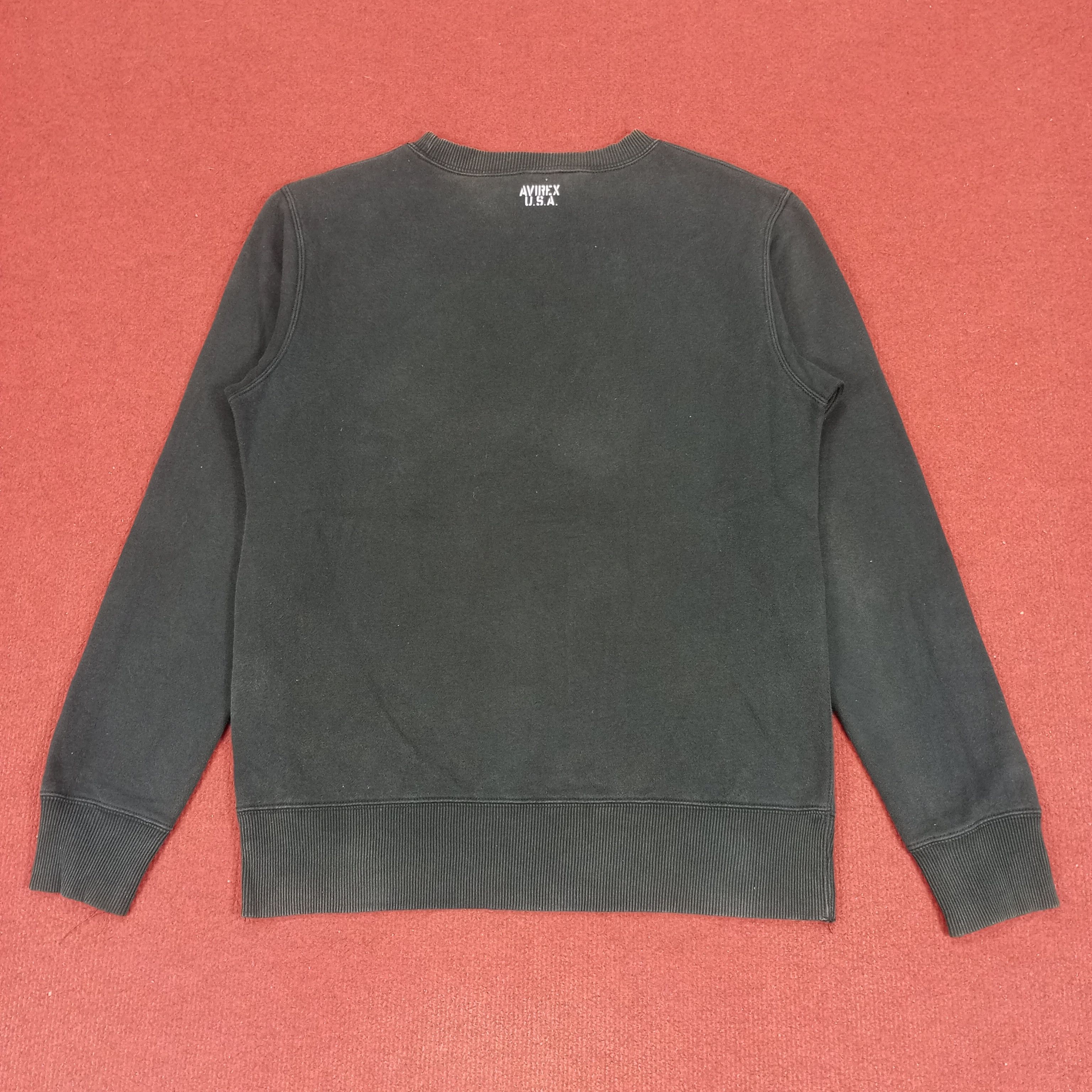Avirex × Vintage Avirex Spellout Design Streetwear Style Sweatshirt Size US S / EU 44-46 / 1 - 3 Thumbnail