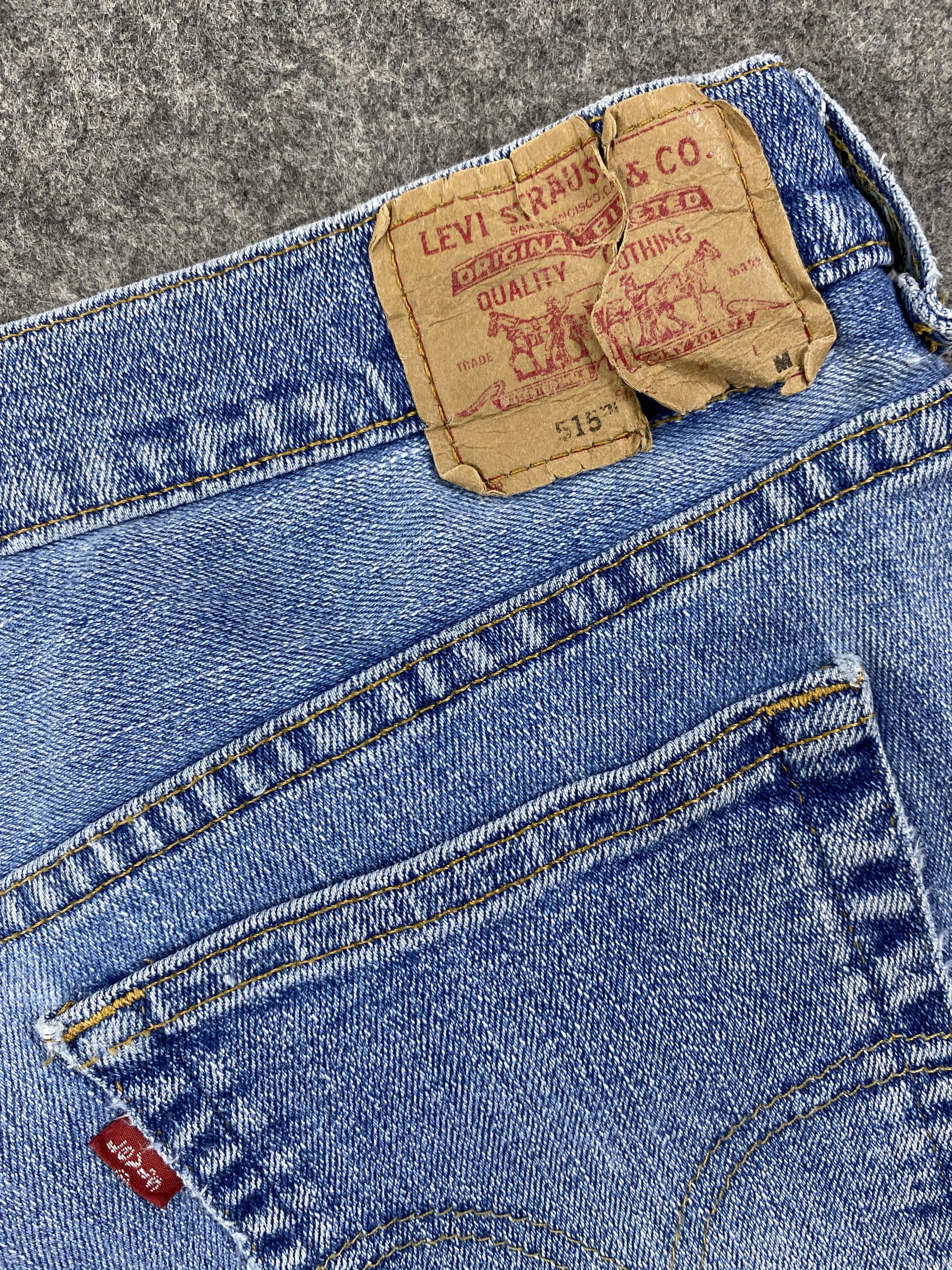 Levi's Distressed Blue Vintage Levi's 515 35x32.5 Denim -JN1984 Size US 35 - 10 Thumbnail