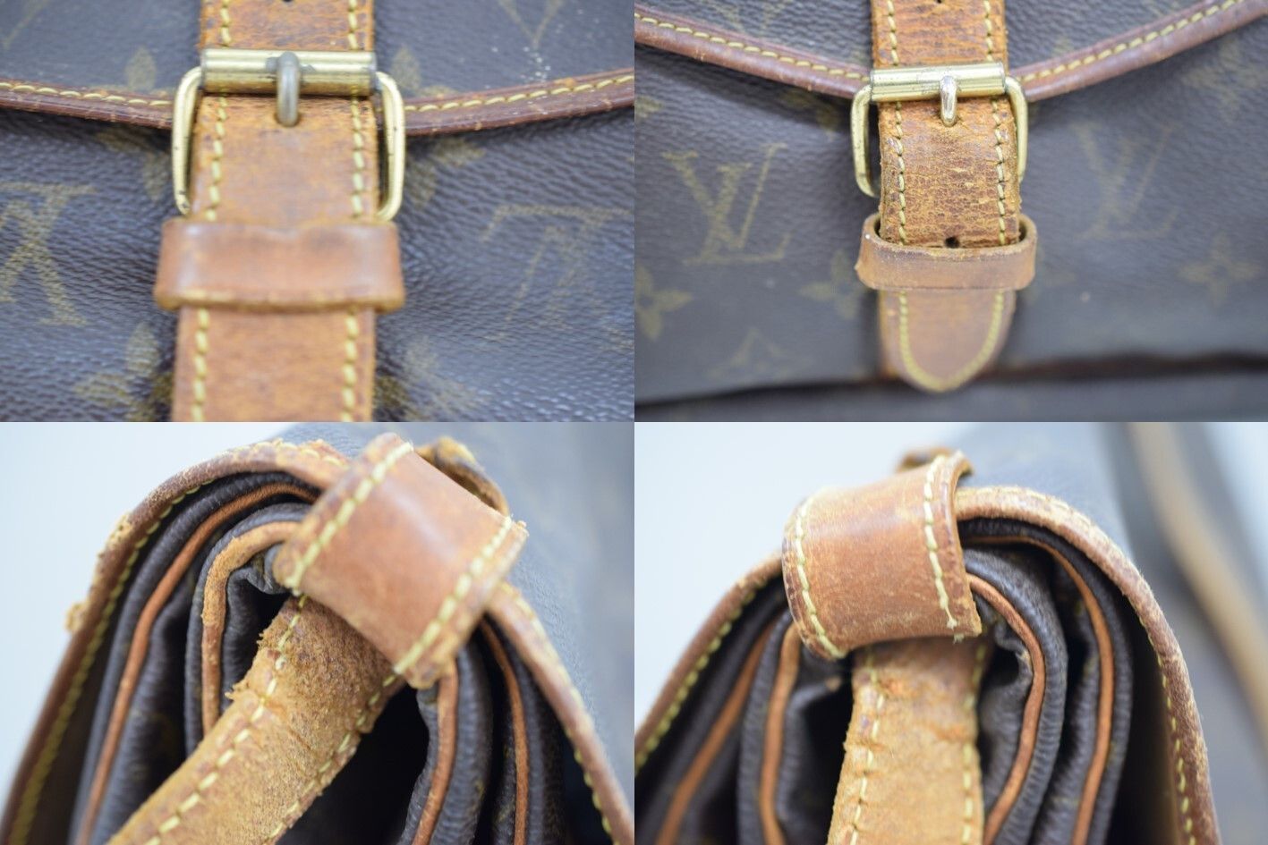 Louis Vuitton Louis Vuitton Saumur 35 Crossbody Monogram Canvas M42254 Size ONE SIZE - 13 Thumbnail
