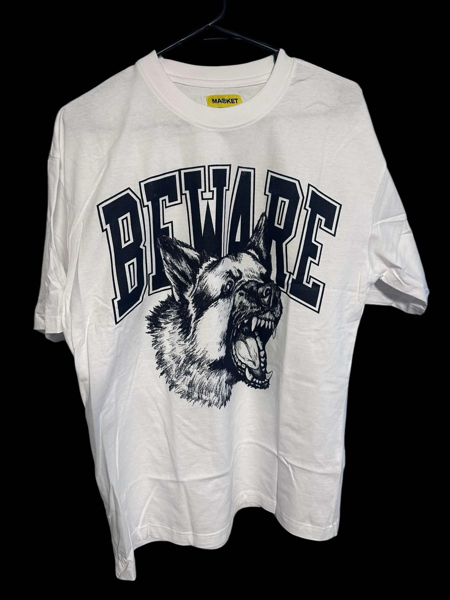 Market Beware of Dog Tee T-shirt Size US L / EU 52-54 / 3 - 1 Thumbnail