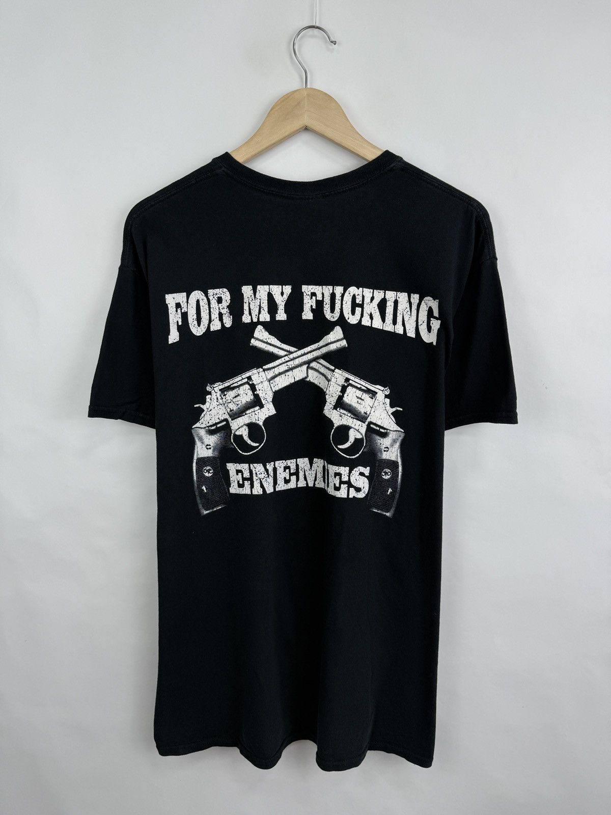 Gildan 🇺🇸 Vintage Y2K Madboll For My Enemies Hardcore Punk T-Shirt Size US L / EU 52-54 / 3 - 8 Thumbnail