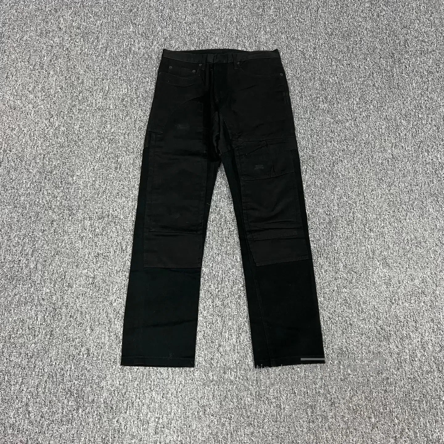 Dior × Hedi Slimane Dior by Hedi Slimane Slim Fit Black Jeans