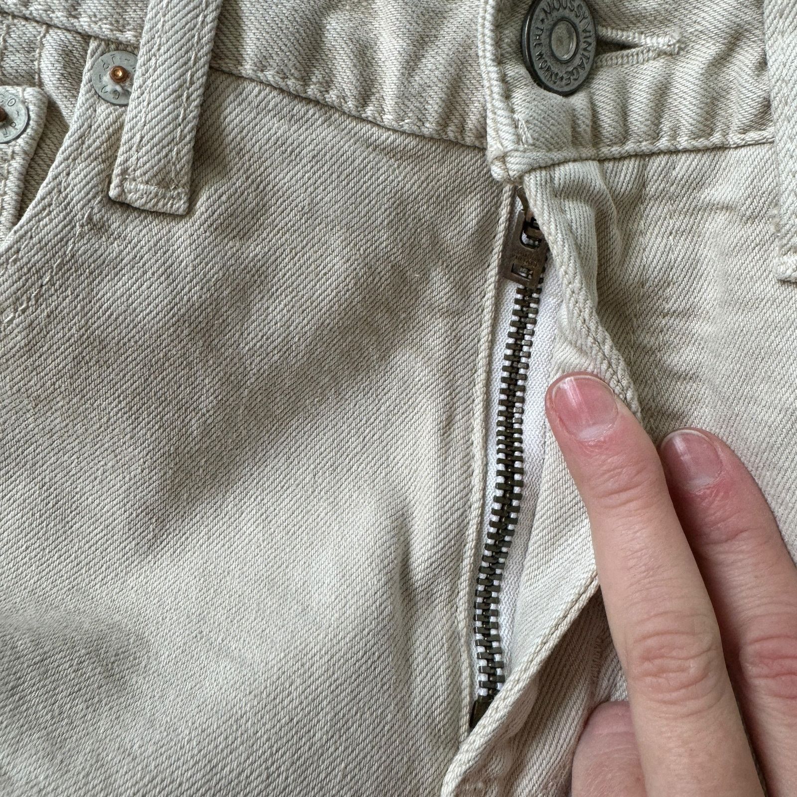 MOUSSY Moussy Wolfcreek Skinny Jean Natural Size 28" / US 6 / IT 42 - 4 Thumbnail