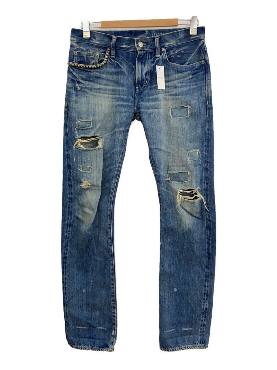 Hysteric Glamour Studded Distressed Jeans Size US 31 - 1 Thumbnail