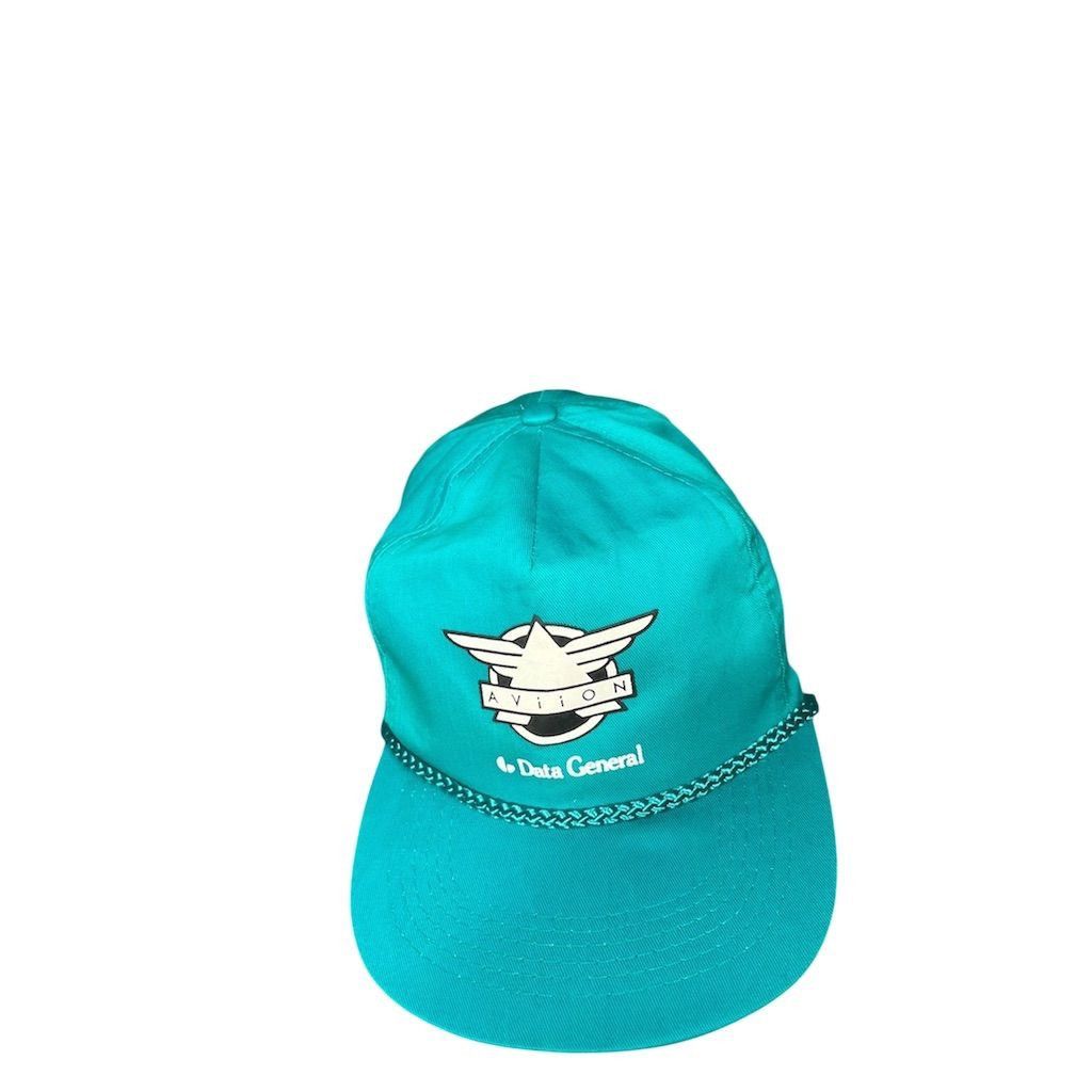 Other Vintage Teal 1980’s AviiON Data General snapback Cap Size ONE SIZE - 2 Thumbnail