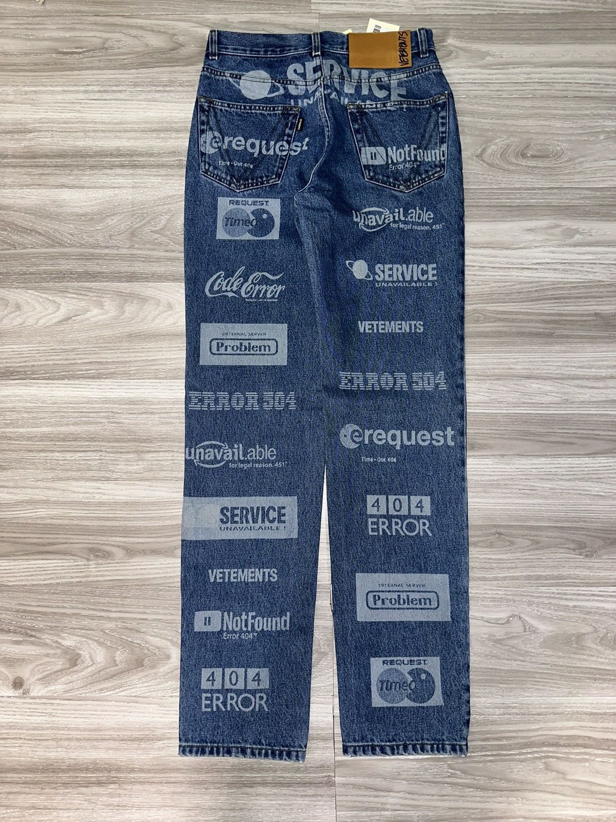 Vetements Vetements FW19 ERROR CODE Pants Size US 28 / EU 44 - 3 Thumbnail