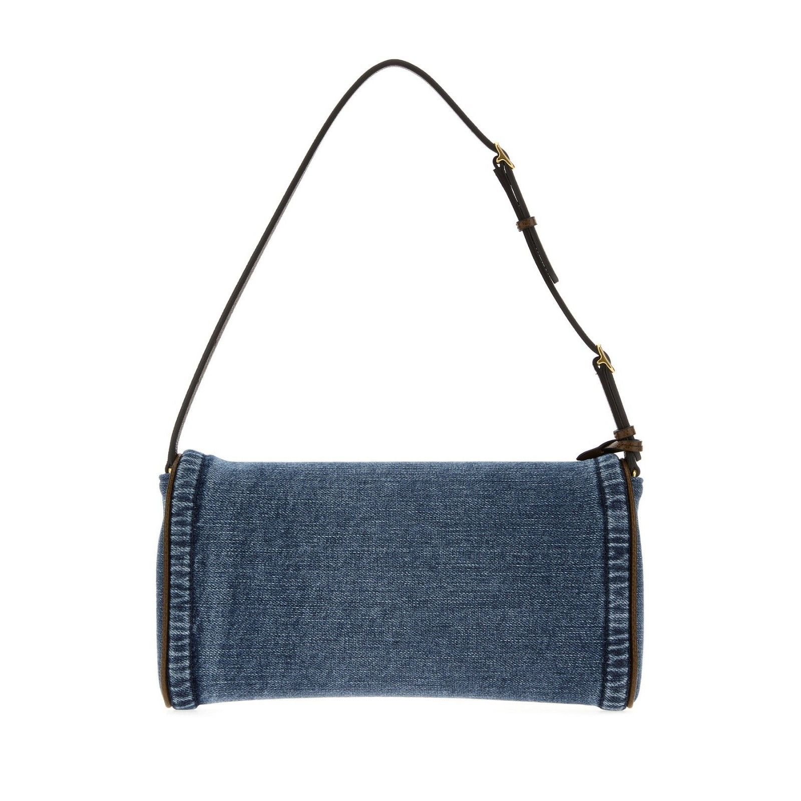 Valentino VALENTINO GARAVANI DeVain Blue Denim Shoulder Bag New Size ONE SIZE - 3 Thumbnail