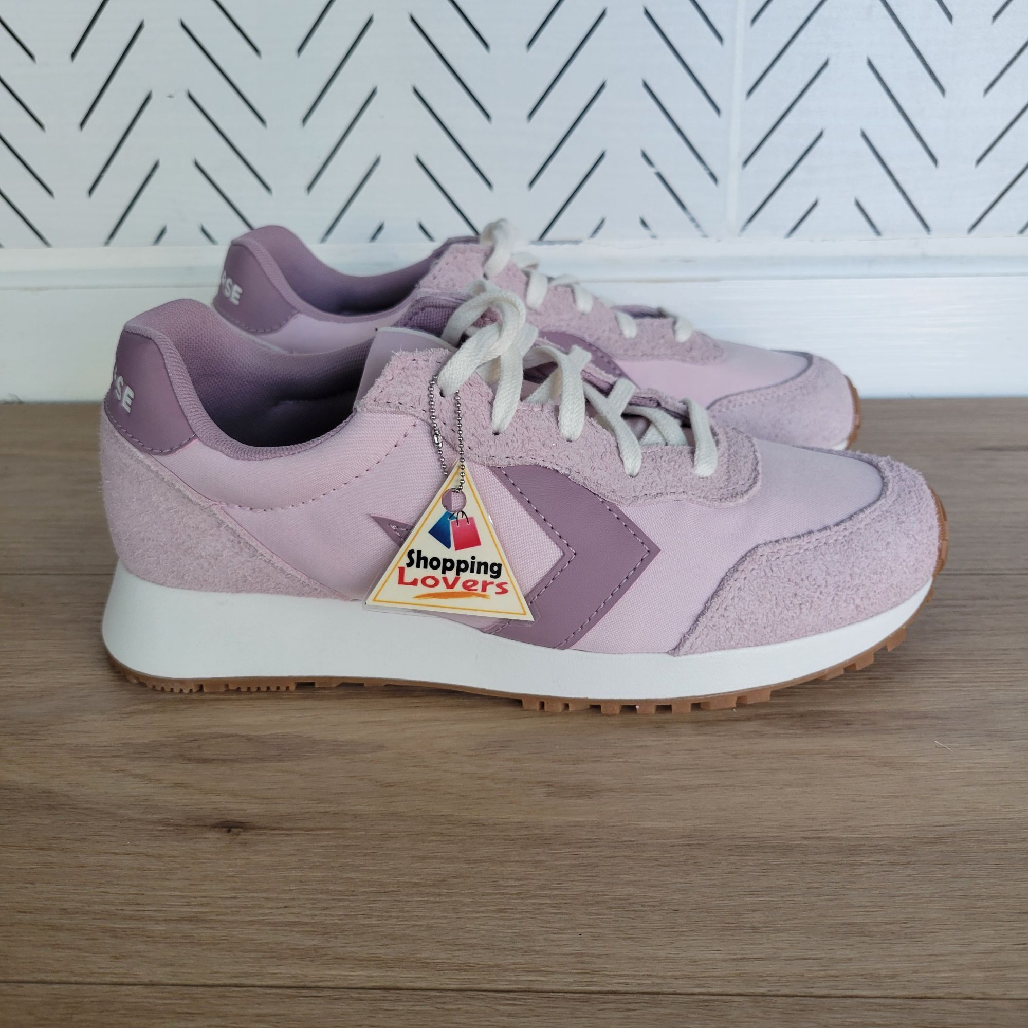 Converse ❤️Converse Omega Trainer Ox Pink Purple Men Shoes Sz 7 Suede Size US 7 / EU 40 - 1 Thumbnail