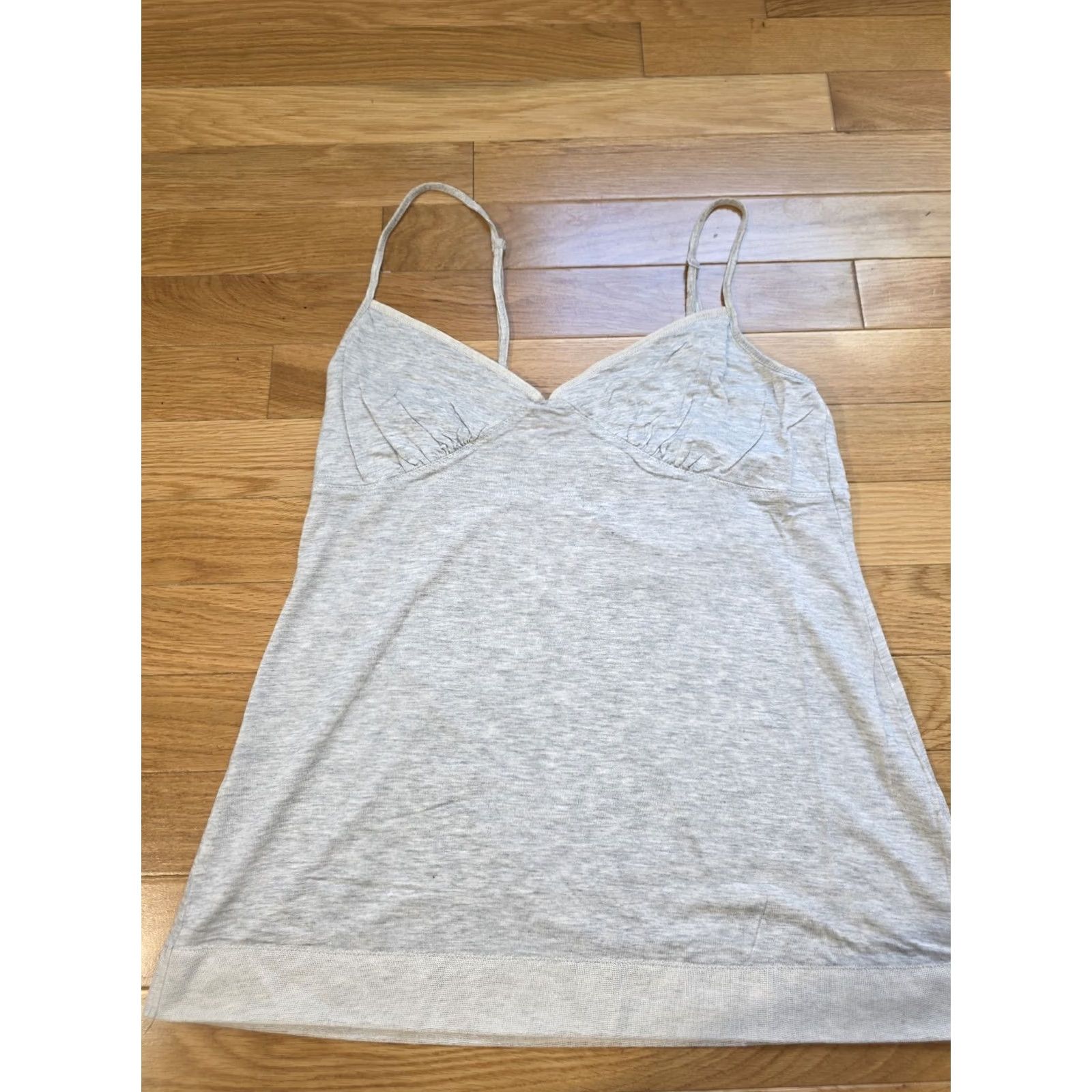 Vintage Gray Camisole Top Womens Small Sleeveless Tank Top Size S / US 4 / IT 40 - 5 Thumbnail