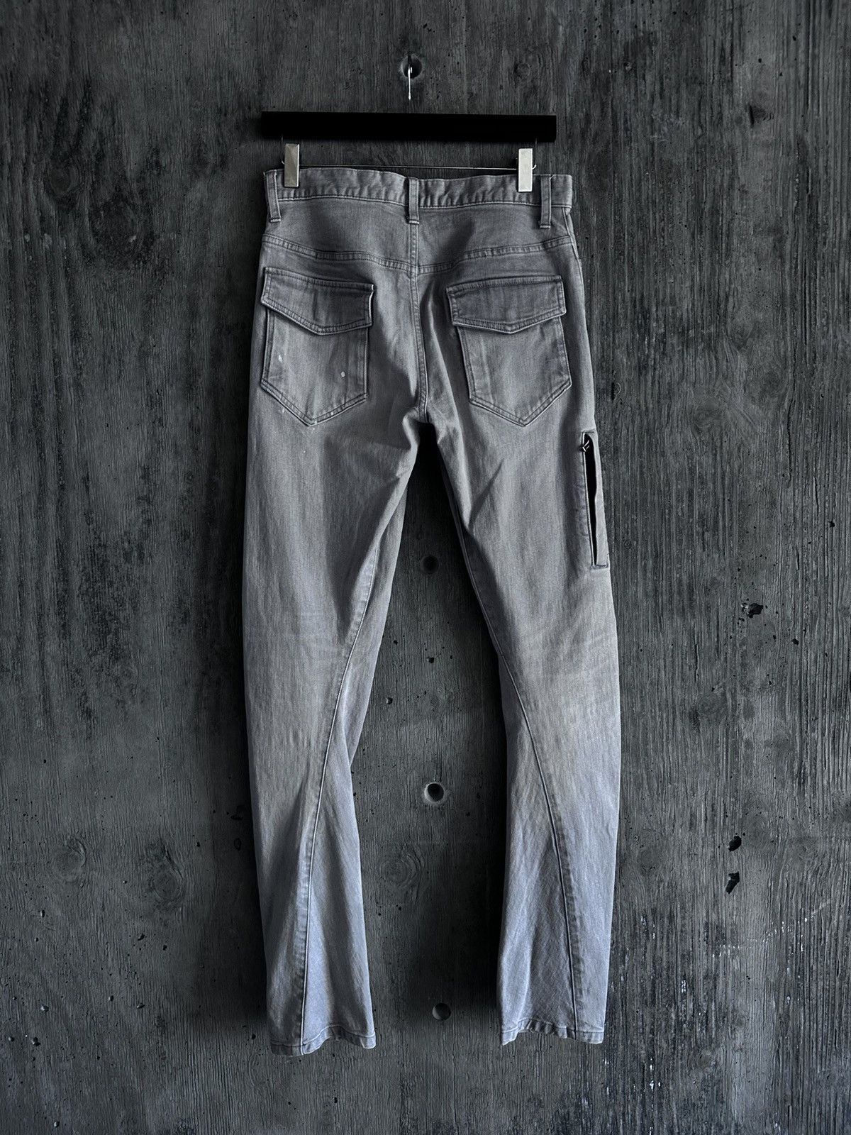 If Six Was Nine × Le Grande Bleu (L.G.B.) × Shellac SHELLAC J CUT SPIRAL DENIM ZIPPER POCKET Size US 30 / EU 46 - 2 Thumbnail