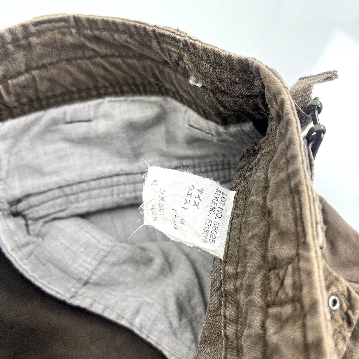 If Six Was Nine 2000s Crazy Bondage Studded Cargo Pants Lgb Goa Punks Style Size US 33 - 13 Thumbnail