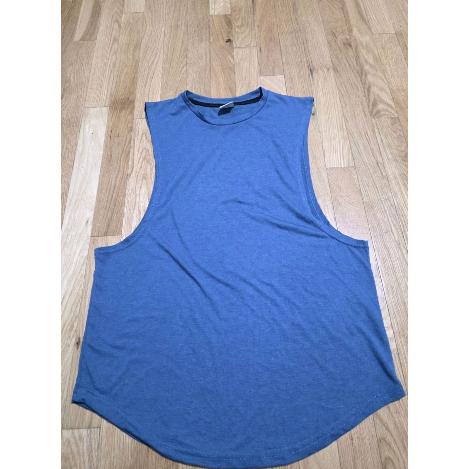 Vintage GYM REVOLUTION Men's Tank Shirt Workout Fitness Blue Medium M Size US M / EU 48-50 / 2 - 7 Thumbnail
