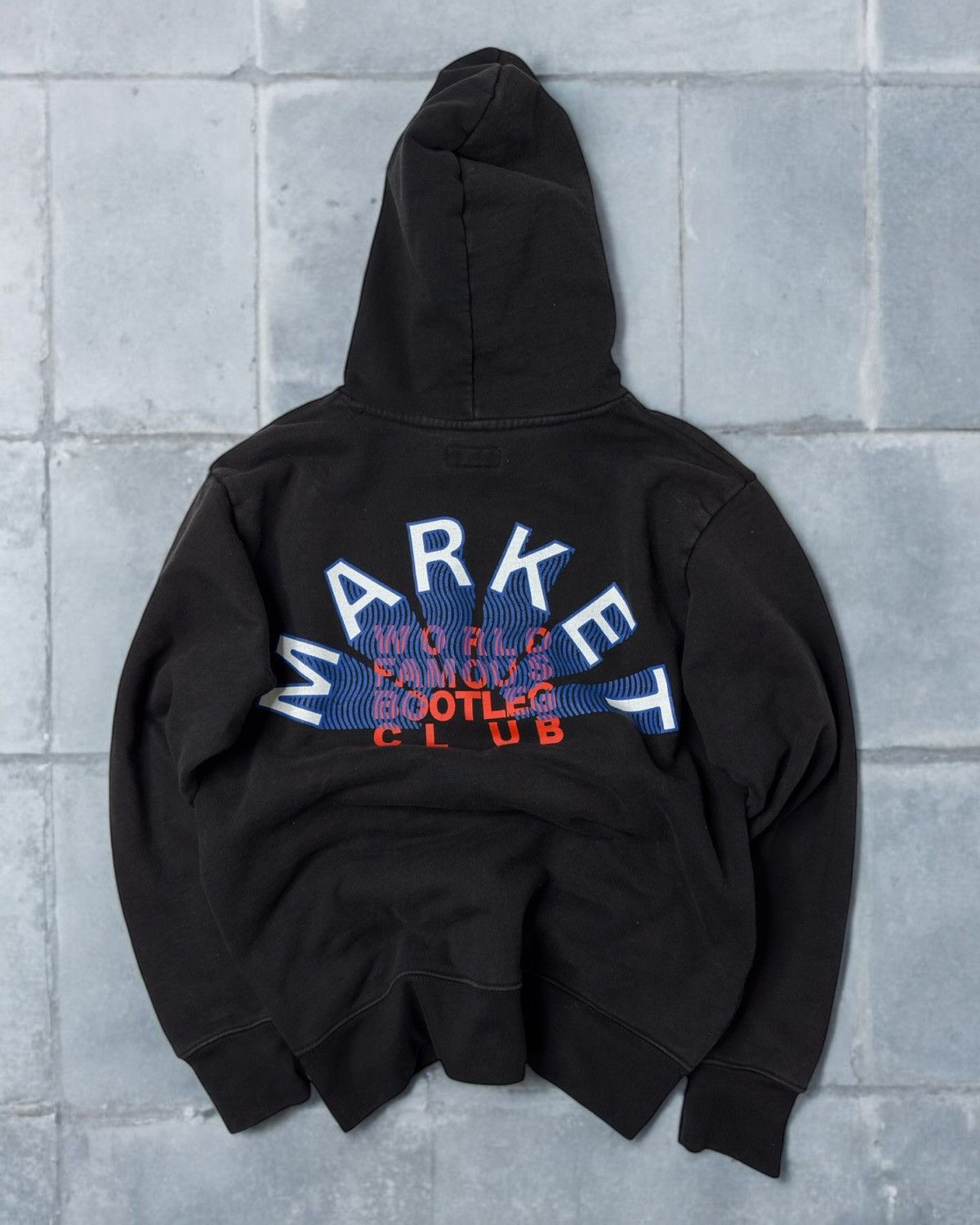 Vintage Chinatown Market World Famous Bootleg Club hoodie swag y2k Size US S / EU 44-46 / 1 - 2 Thumbnail