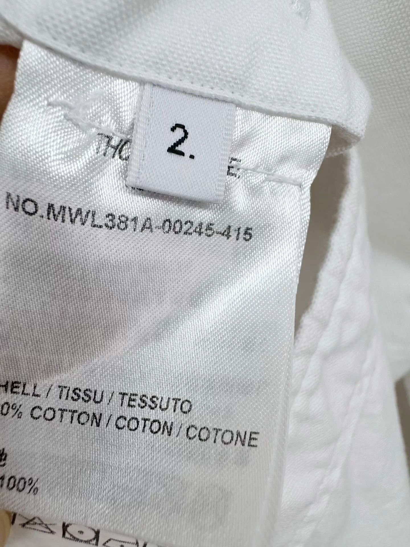 Thom Browne Thom Browne TB shirt size 2 worn 2 times cleaned Size US M / EU 48-50 / 2 - 6 Thumbnail