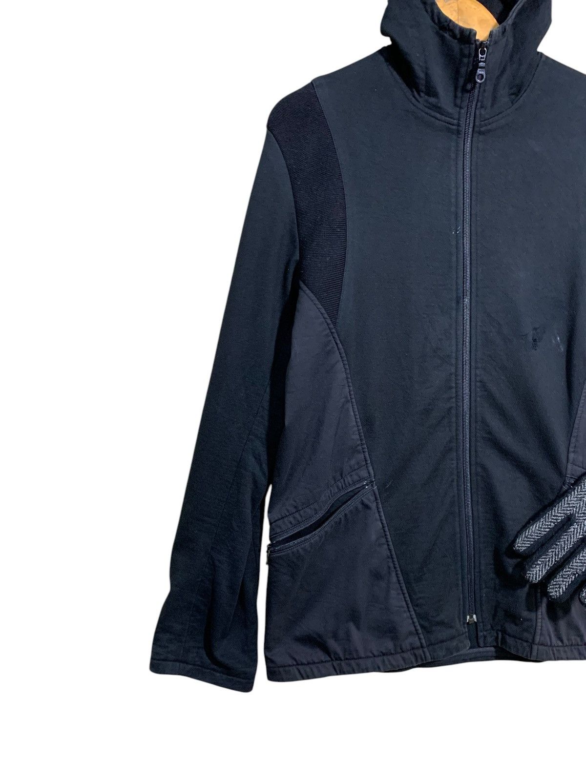Yohji Yamamoto 🔥YOHJI YAMAMOTO A.A.R ZIPPER HOODIE JACKET Size US M / EU 48-50 / 2 - 2 Thumbnail