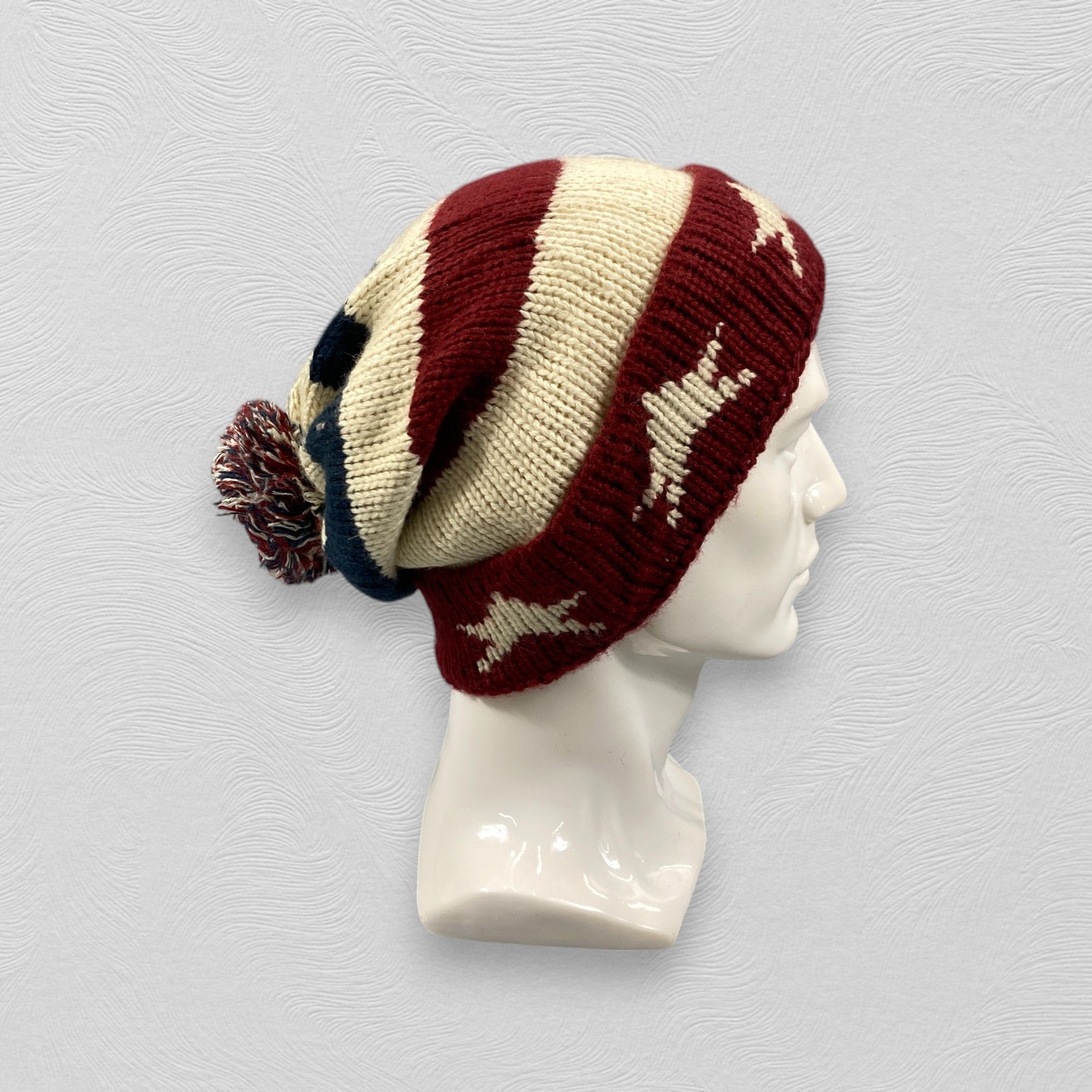 Japanese Brand Multicolor Snow Cap Beanie Hat -BN1119 Size ONE SIZE - 3 Thumbnail