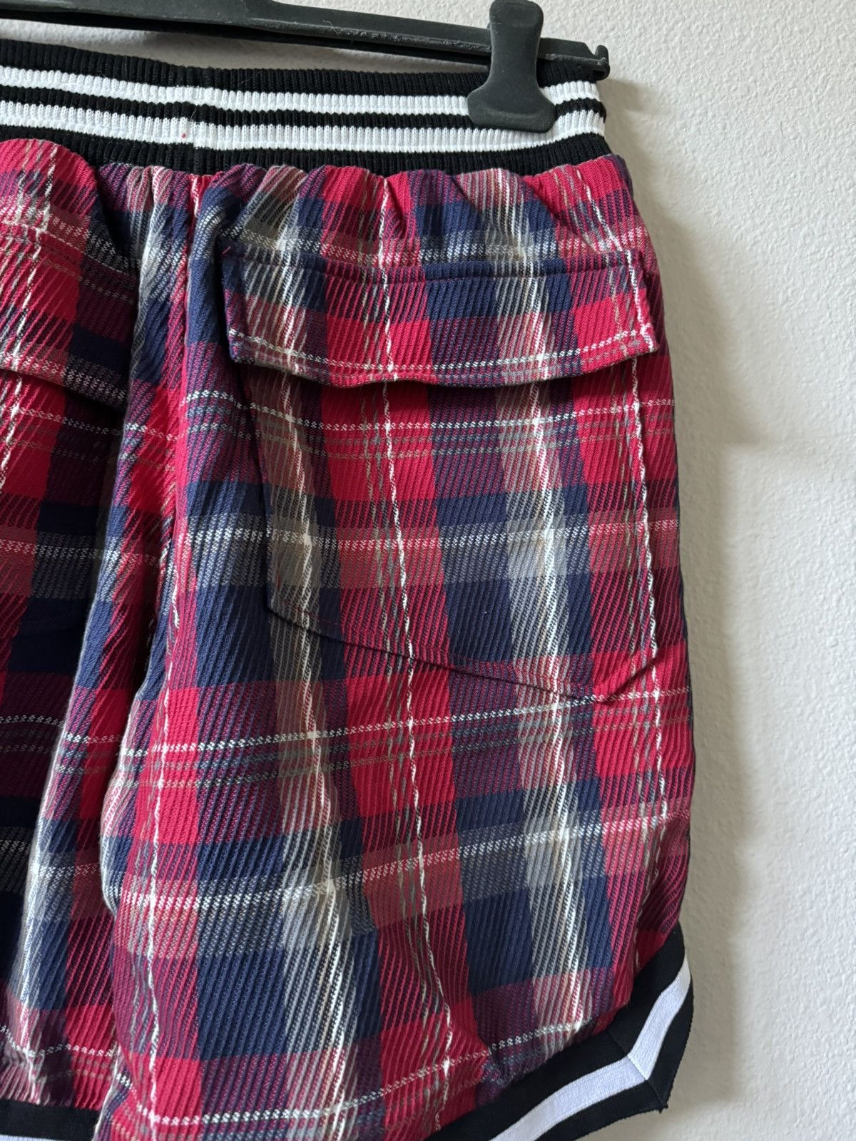 Rhude Rhude Plaid Embroidered Logo Shorts Size US 30 / EU 46 - 8 Thumbnail