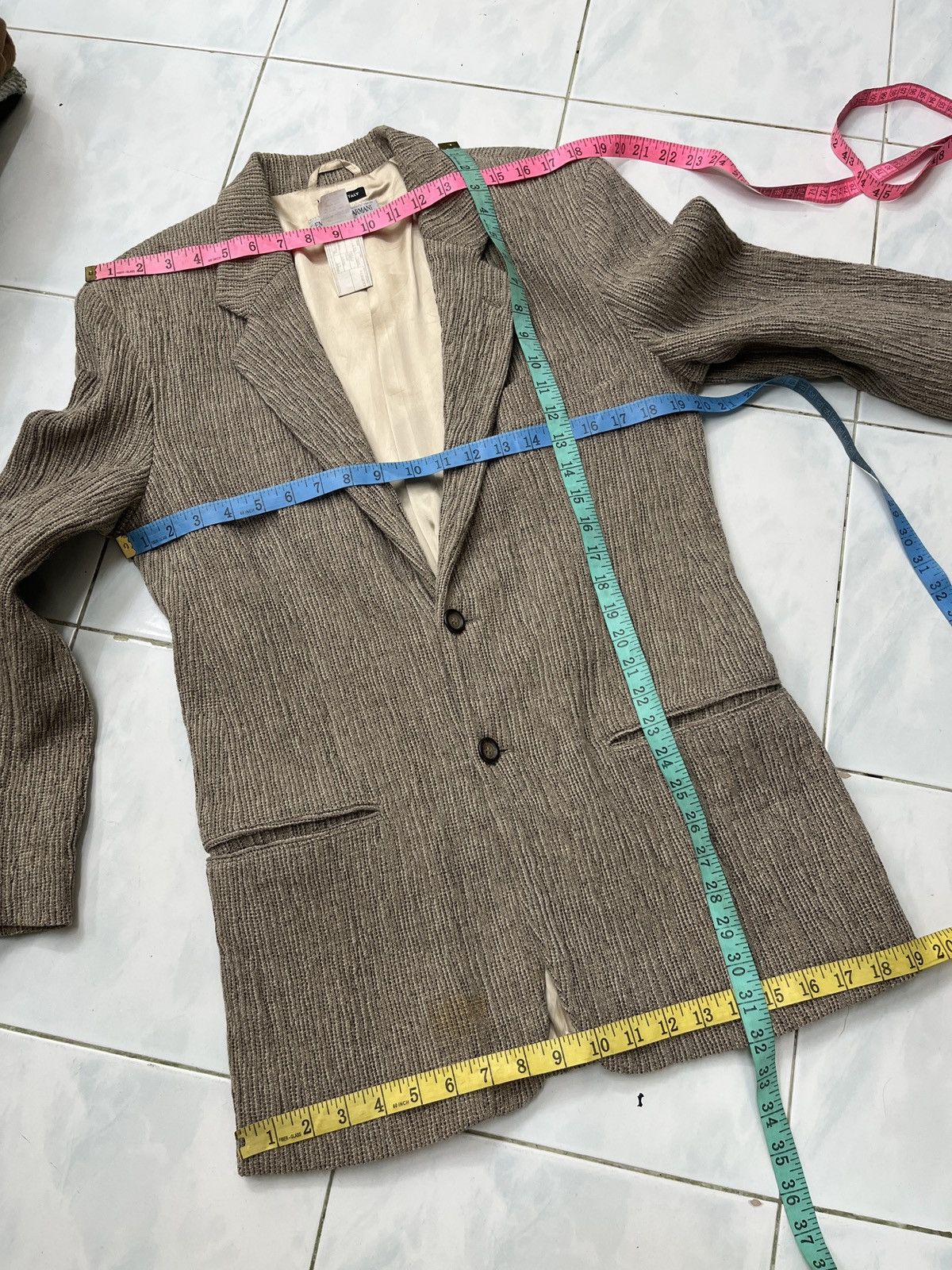 Emporio Armani 🔥🔥🔥STEALS EMPORIO ARMANI BLAZER JACKET Size 46R - 16 Thumbnail