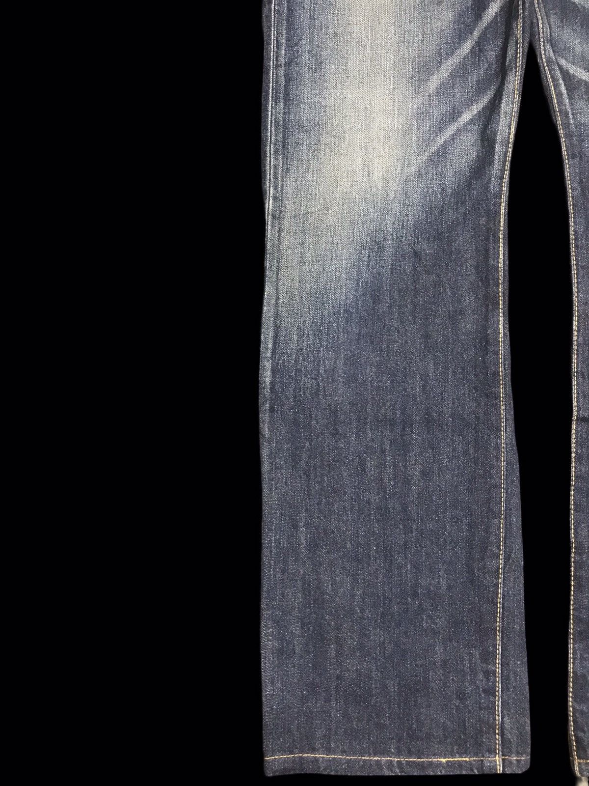 Japanese Brand 💥SICK💥BACK NUMBER JAPAN SICK DOPE FADES DENIM F100 Size US 32 / EU 48 - 5 Thumbnail