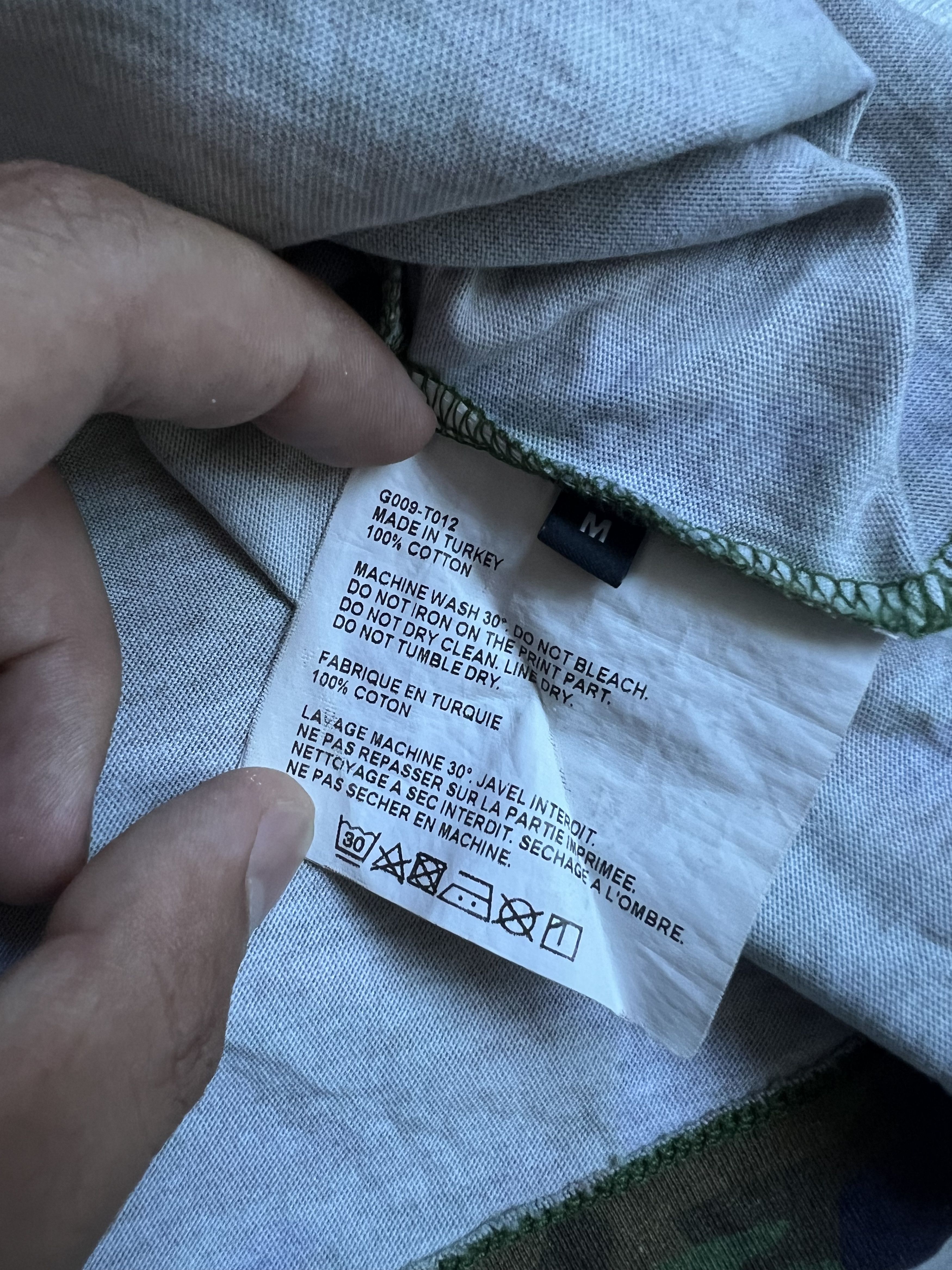 Gosha Rubchinskiy Gosha Rubchinskiy Save & Survive Logo Camo Tee Size US M / EU 48-50 / 2 - 3 Thumbnail