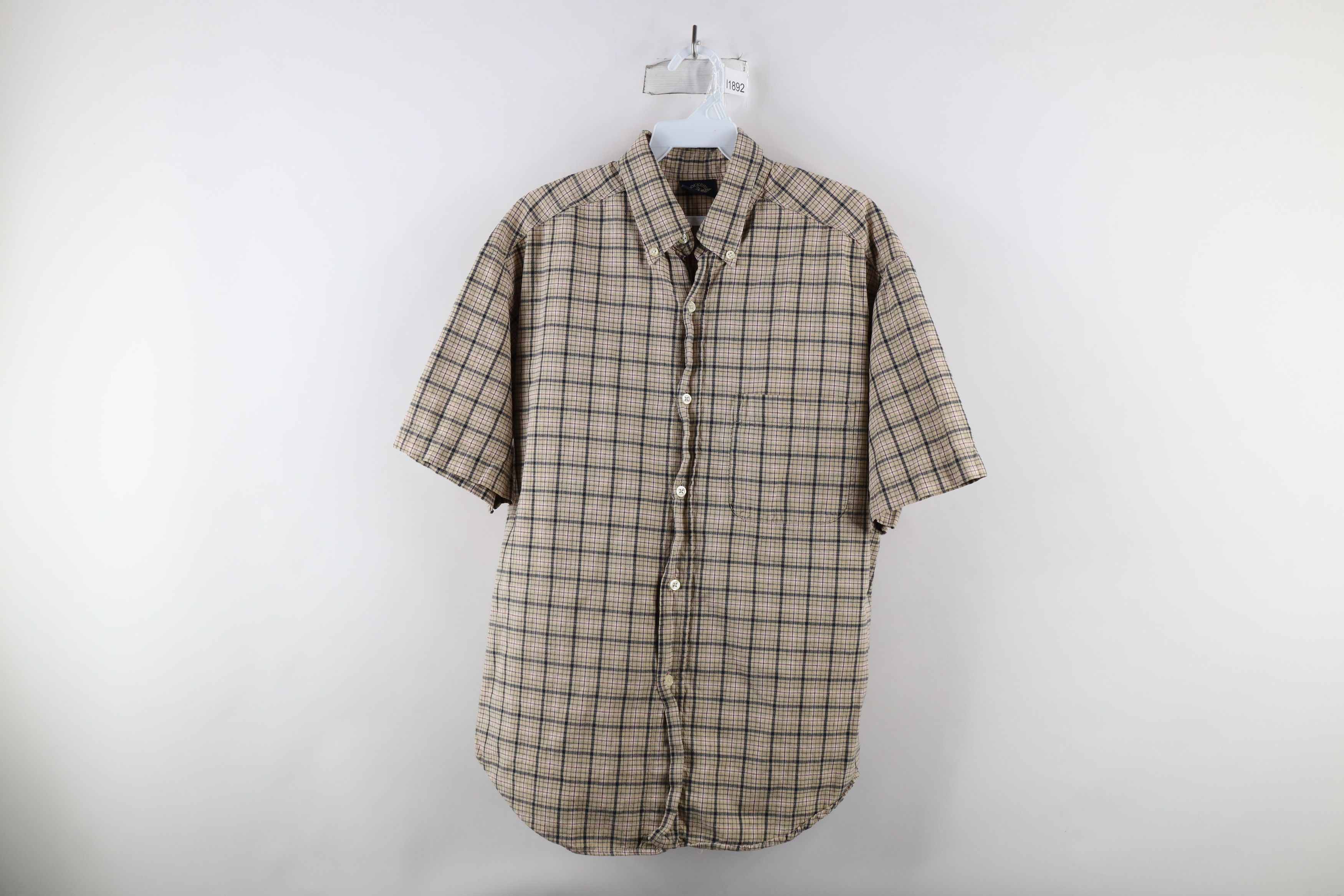 Vintage Vintage 90s Streetwear Short Sleeve Button Down Shirt Size US M / EU 48-50 / 2 - 1 Thumbnail