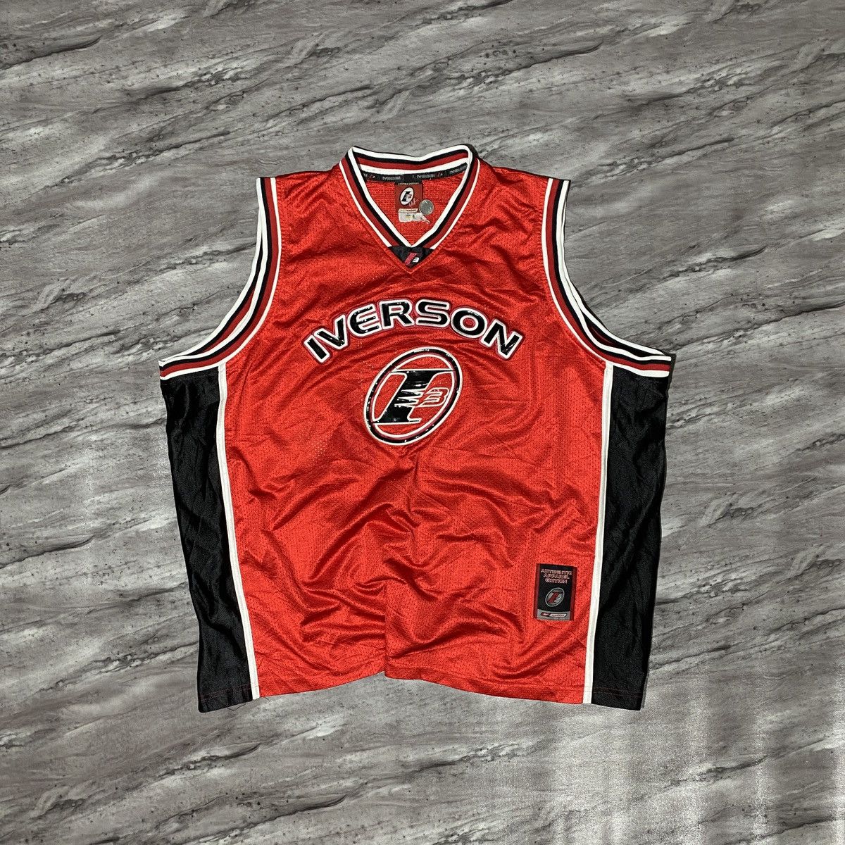 NBA × Southpole × Vintage IVERSON VINTAGE SLEEVELESS JERSEY💯⭐️ Size US M / EU 48-50 / 2 - 1 Thumbnail