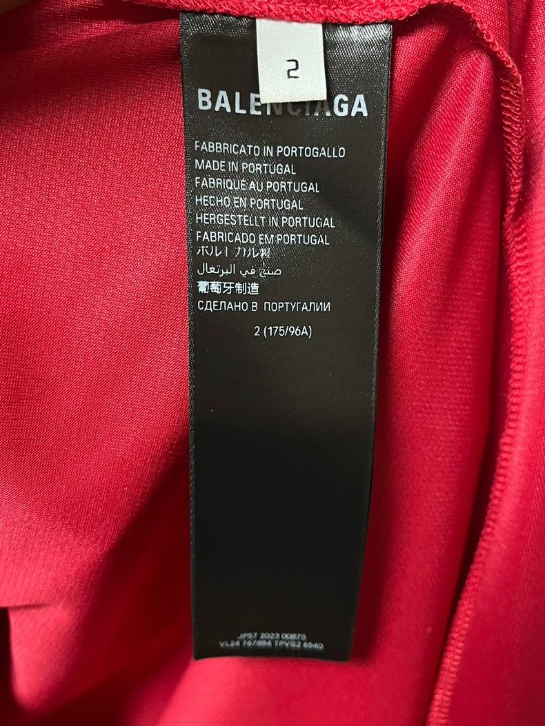 Balenciaga Balenciaga Colored Red Manchester United Jersey Short Slee Size US S / EU 44-46 / 1 - 7 Thumbnail